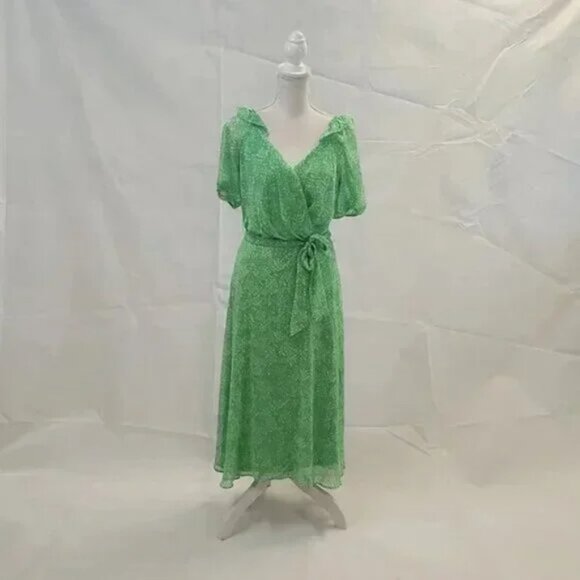 DKNY Drape Front Maxi Dress - Picture 1 of 4